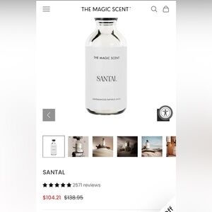 The Magic Scent Santal Sandalwood Oil Blend 500ml